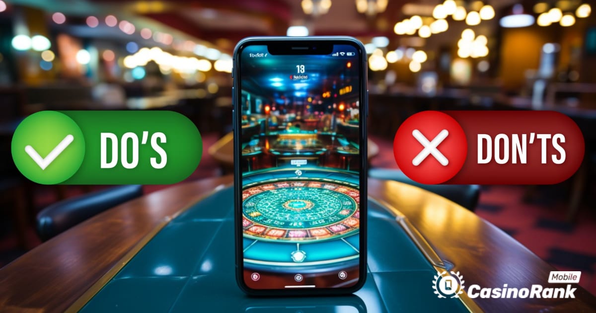 Etiqueta del casino móvil: lo que se debe y no se debe hacer para principiantes